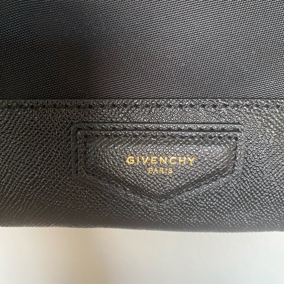 Givenchy Nightingale top handles satchel in Black w/mixed fabric 23”x13”x7” NWT - Picture 4 of 11